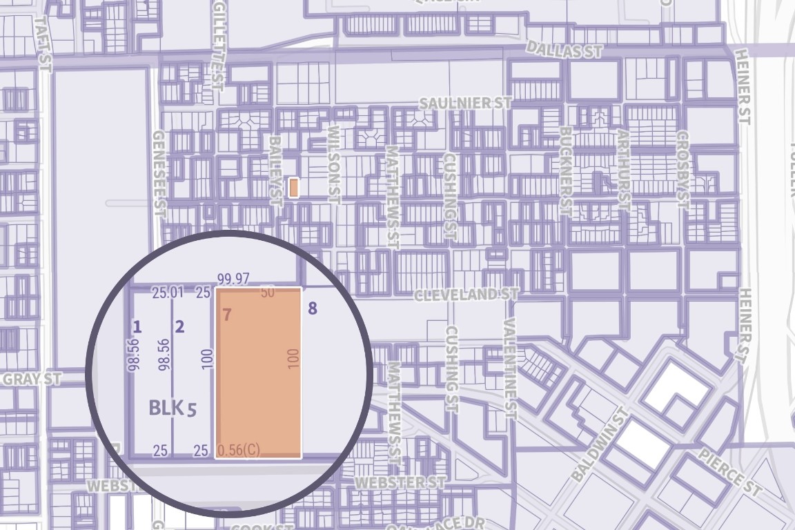 1416 Andrews Street Houston, TX 77019 - Photo 5 of 5 The numbers speak for themselves. Lot 7, Block 23 — a clean, rectangular 5,000 sq ft parcel with no restrictions and public utilities available.