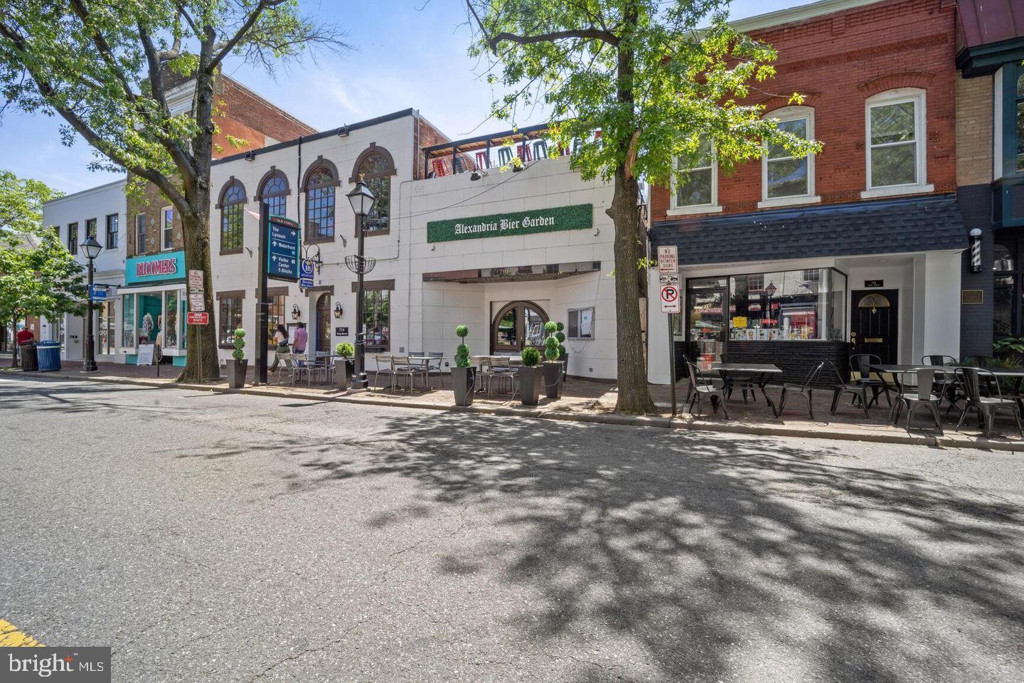 301 North West Street, Unit 1 Alexandria, VA 22314 - Photo 14 of 16 a view of a street with stores