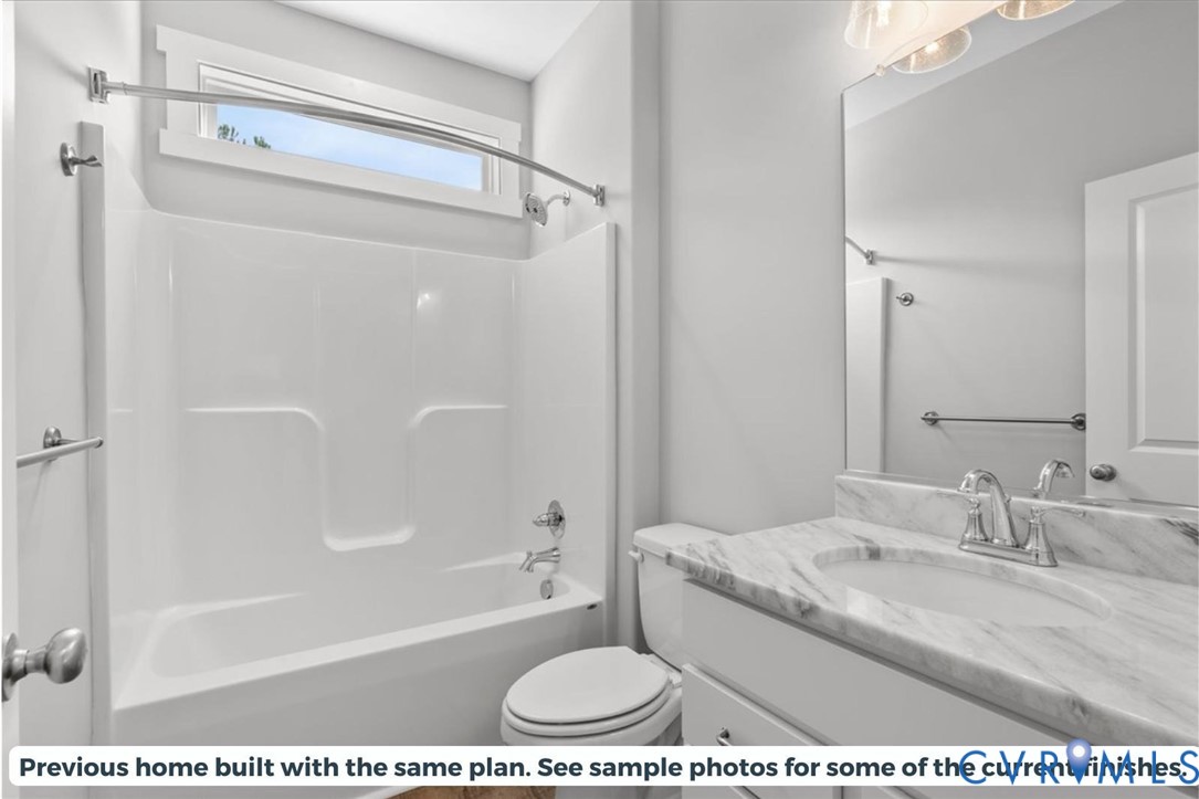 5712 Darlington Heights Road Farmville, VA 23901 - Photo 18 of 22 Bathroom with vanity and shower / tub combination