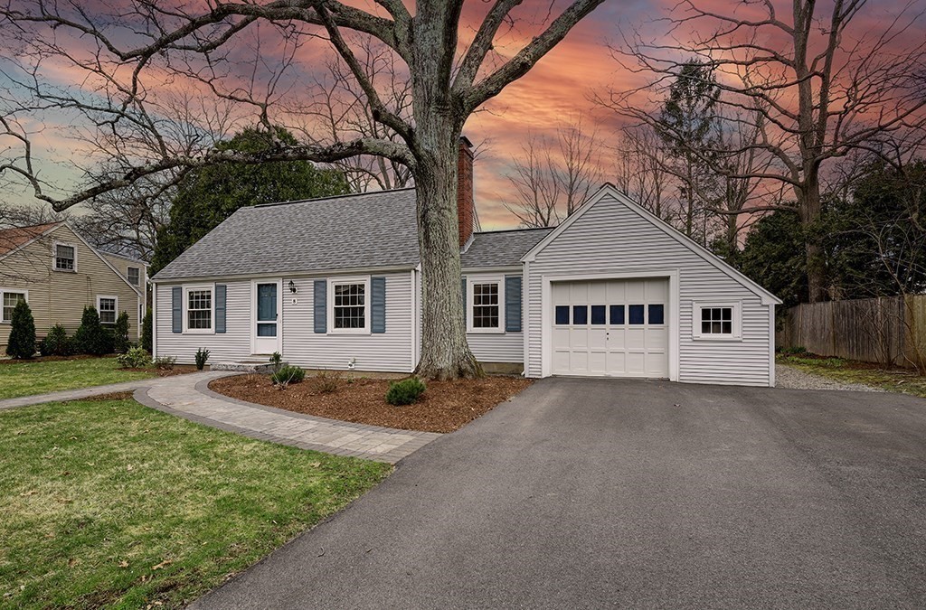 8 Leland Road Natick, MA 01760 - Photo 19 of 21 a view of house with outdoor space and sitting area