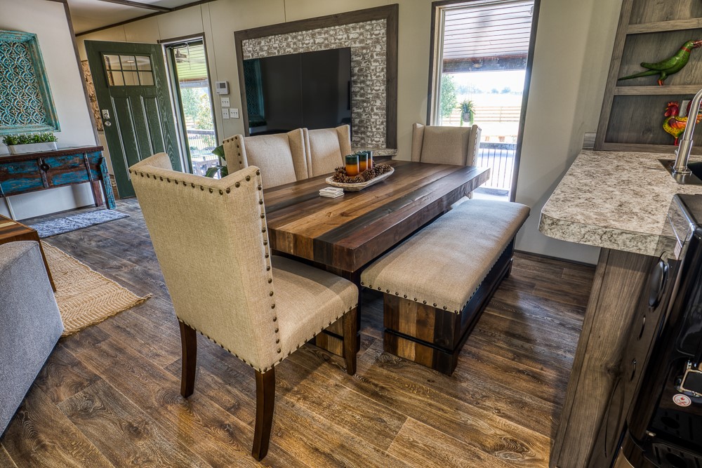 35418 Tompkins Road Hempstead, TX 77445 - Photo 16 of 50 a living room with furniture and a fireplace