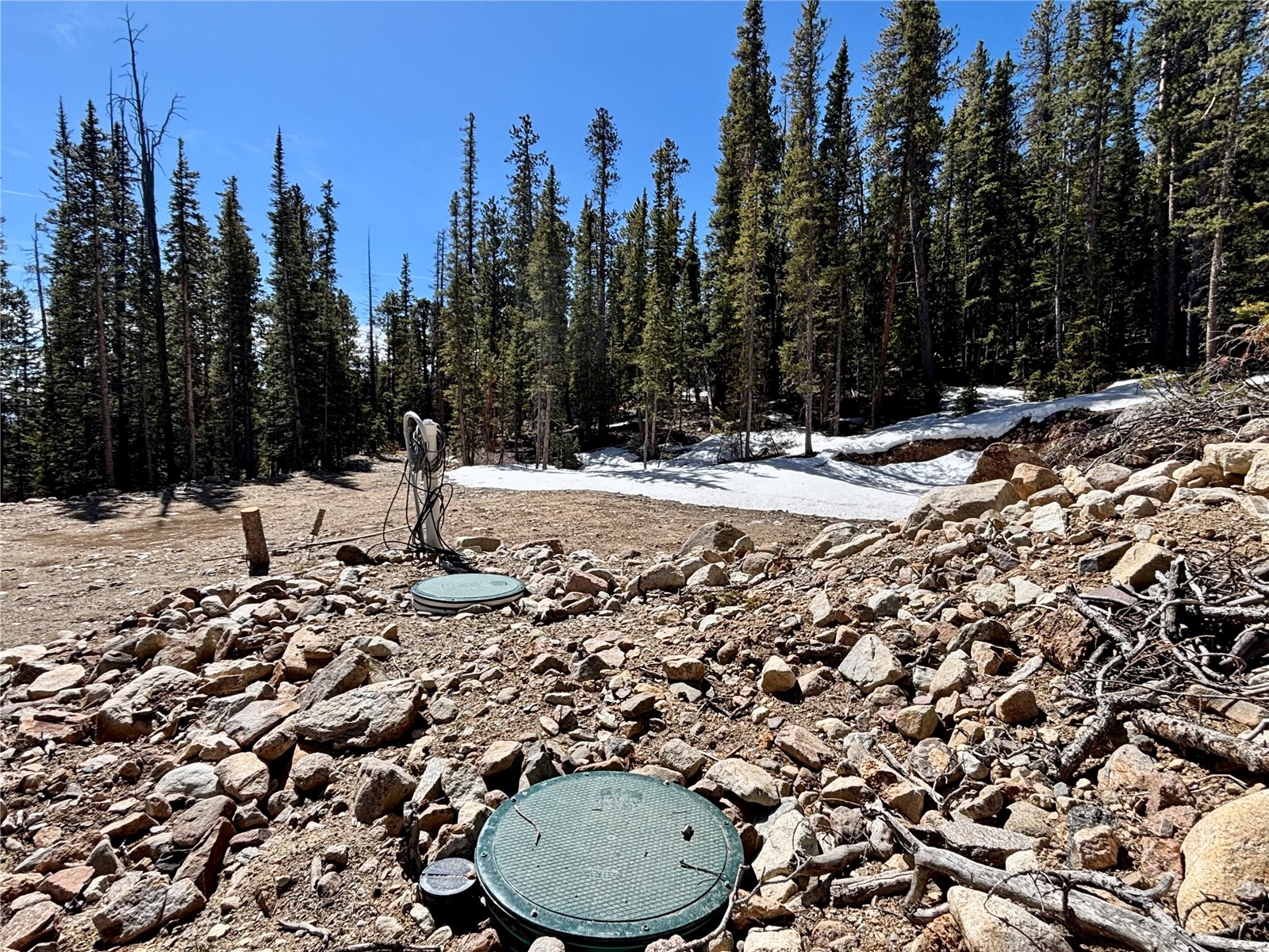 313 Porcupine Road Fairplay, CO 80440 - Photo 41 of 50 a view of a backyard of a house