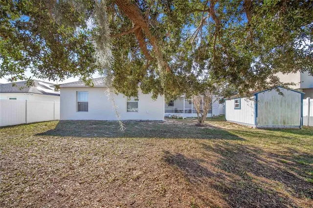 a view of outdoor space with trees