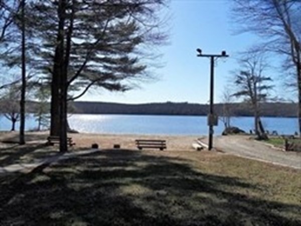 31 Richie Road Douglas, MA 01516 - Photo 14 of 16 a view of a backyard of the house