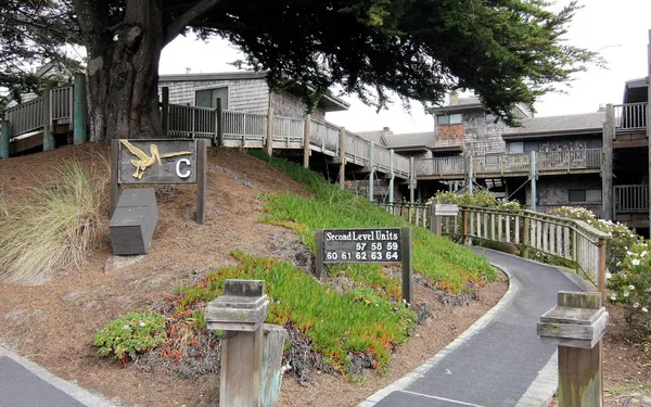 a view of a wooden fence