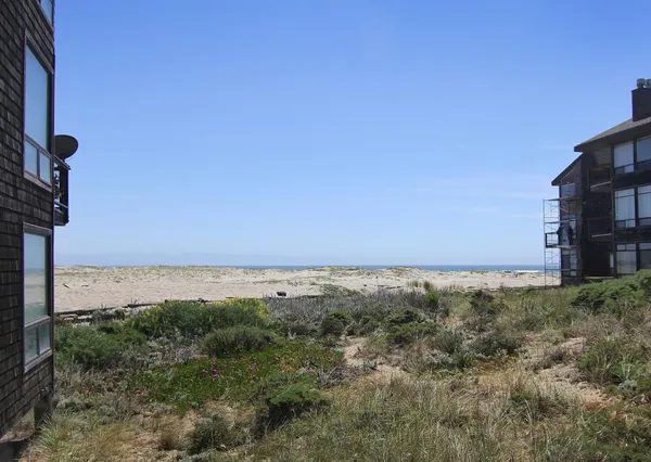 a view of an ocean from a balcony