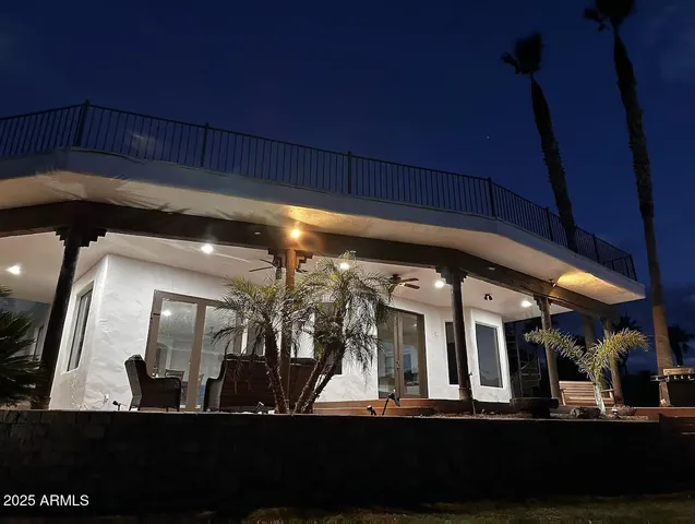 a view of balcony and patio
