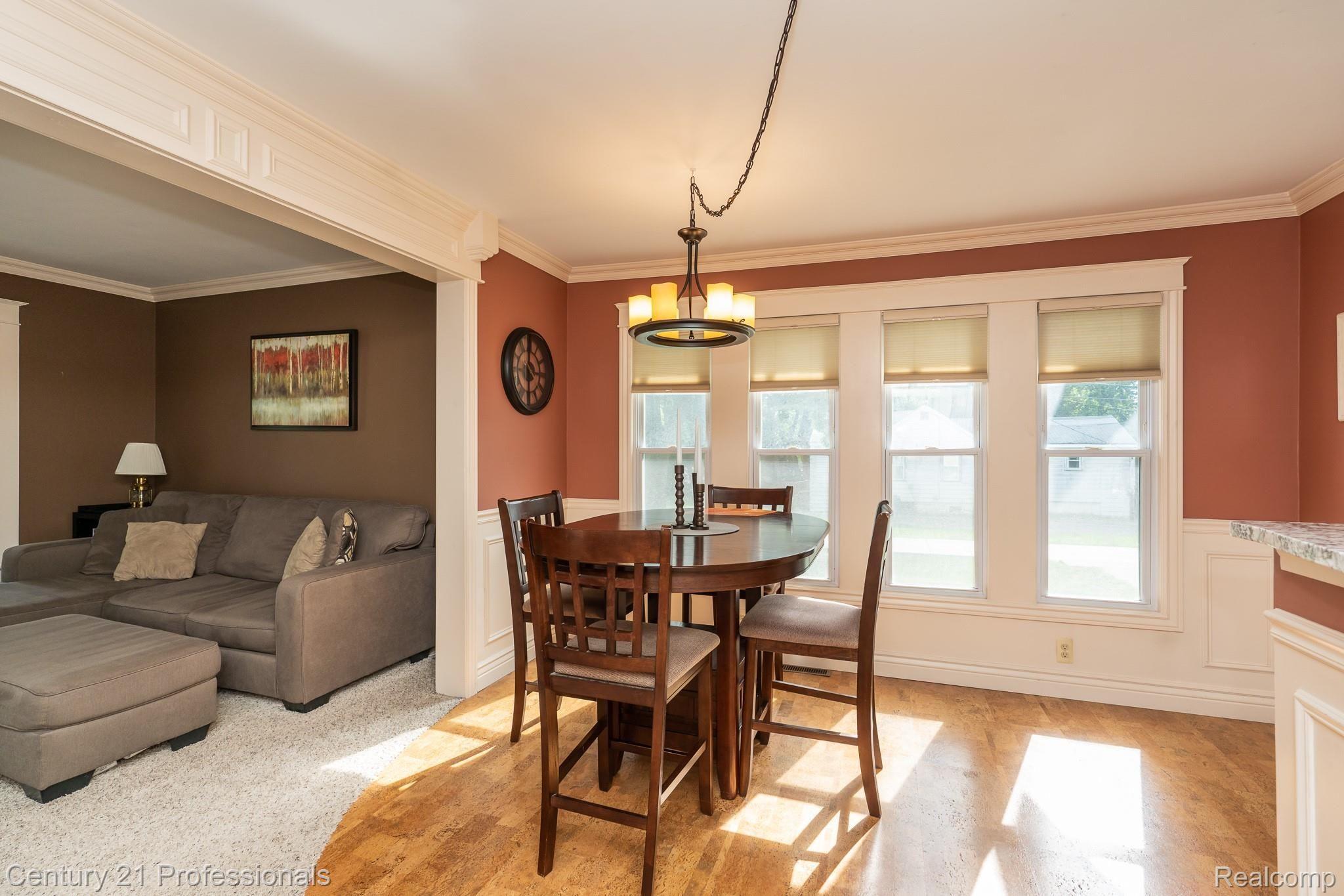 2341 West Auburn Road Rochester, MI 48309 - Photo 57 of 57 The Open Floor Plan continues into Family Room (Did you catch the gorgeous Woodwork Details?)