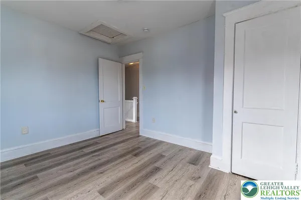wooden floor in an empty room