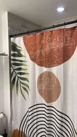 a view of glass door