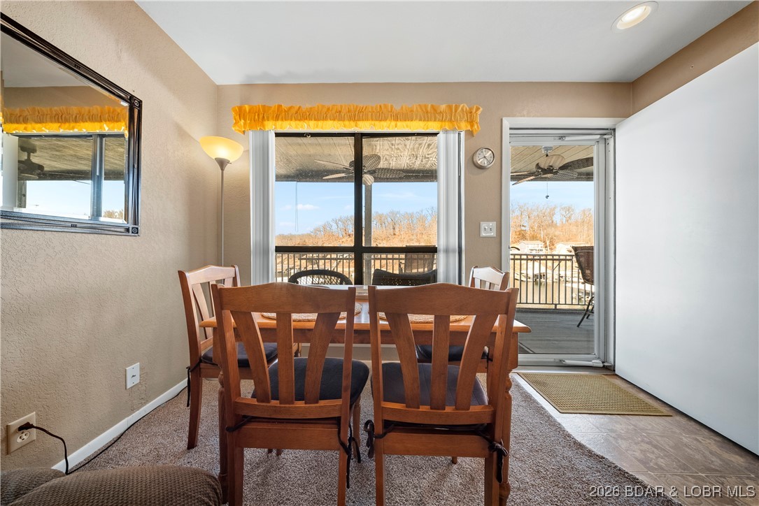 434 Summer Haven Road, Unit 434 Lake Ozark, MO 65049 - Photo 14 of 35 Dining Area w/ Lake Views