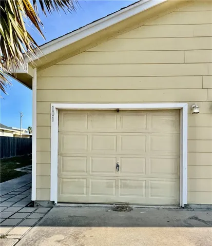 a view of a door of a house