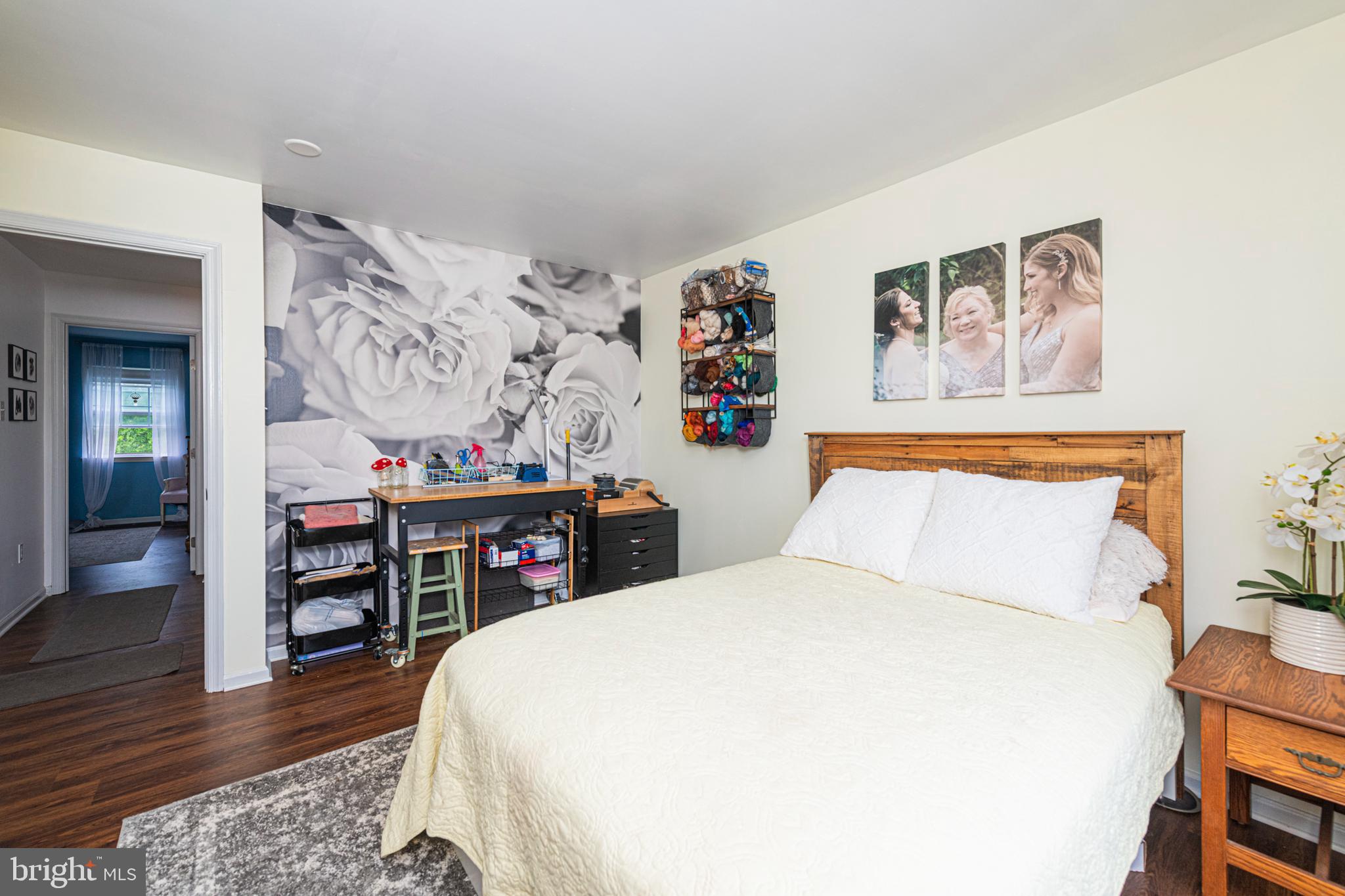 706 Melvin Road Telford, PA 18969 - Photo 25 of 55 a bed room with a bed and a desk