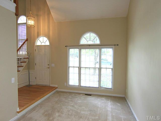 4000 Kettering Drive Durham, NC 27713 - Photo 2 of 12 Spacious sunken living room with cathedral ceiling.