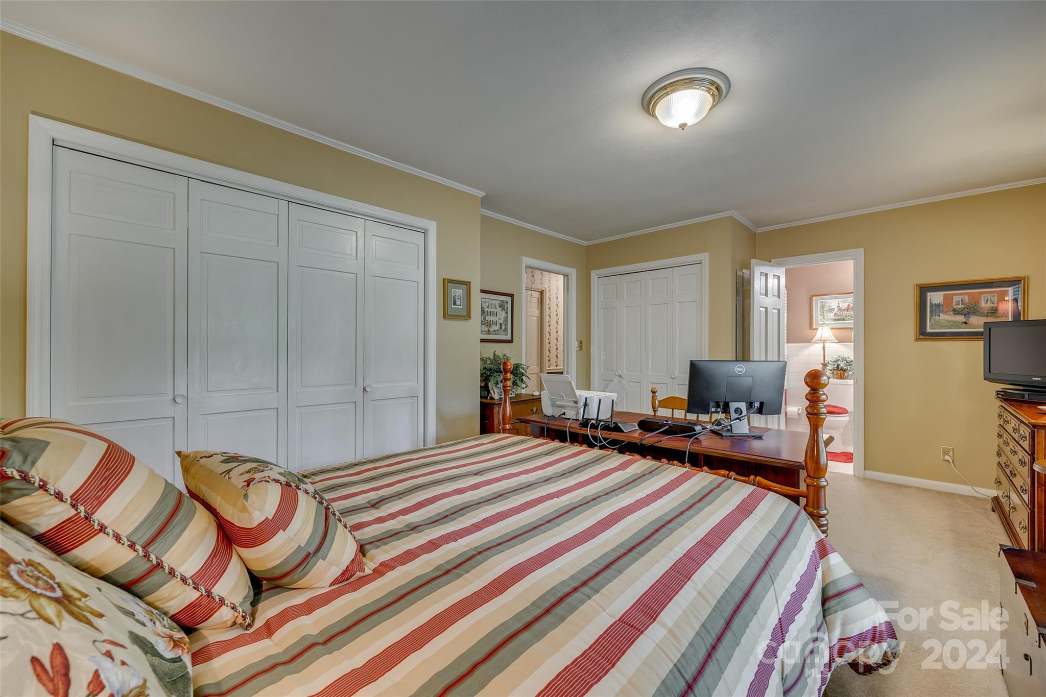 812 Lakeside Circle Lancaster, SC 29720 - Photo 20 of 32 a bedroom with a bed and a lamp on dresser