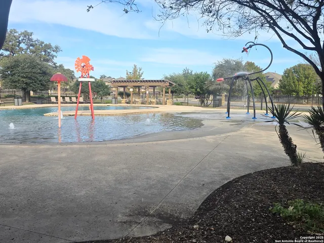 a view of outdoor space with seating
