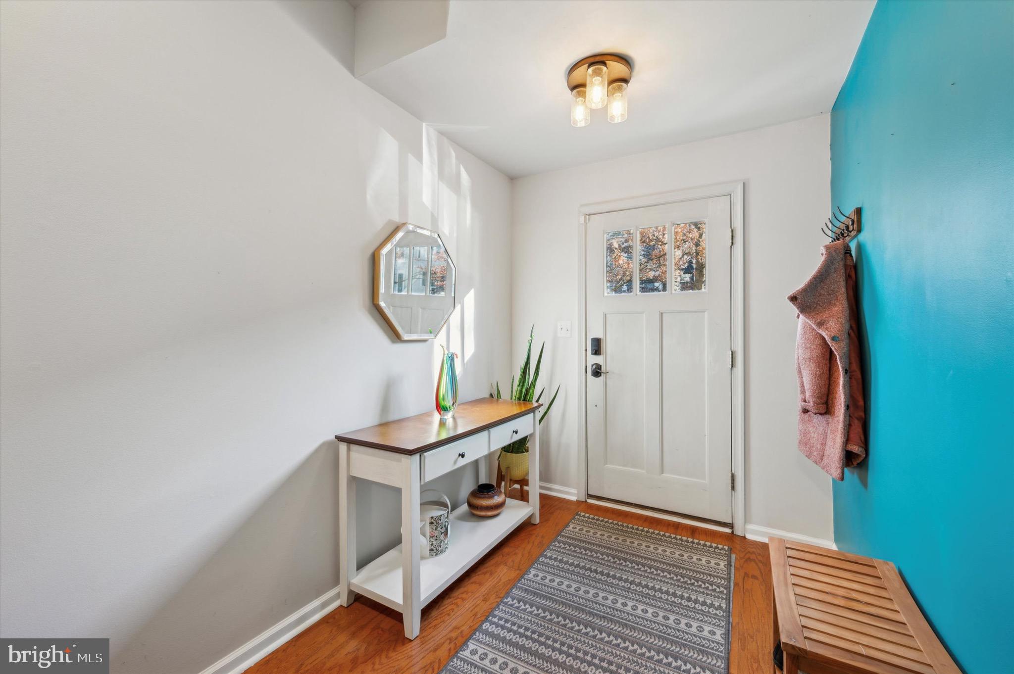 212 Cobblestone Drive Ardmore, PA 19003 - Photo 3 of 15 a view of an entryway with a workspace