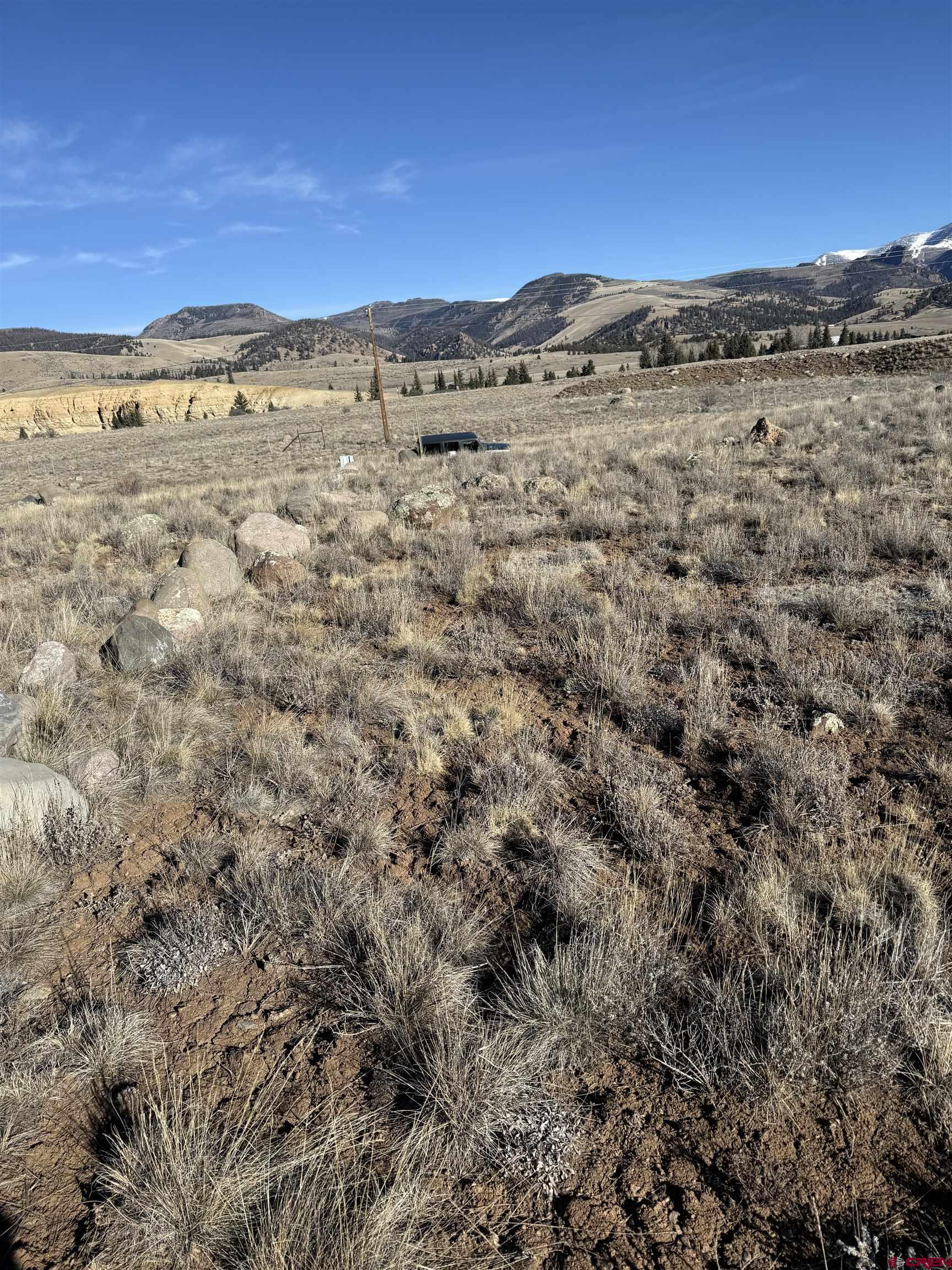 4860 Deep Creek Road Creede, CO 81130 - Photo 13 of 19 a view of mountain view with mountains in the background