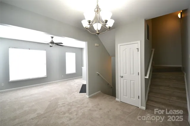 walk in closet with window