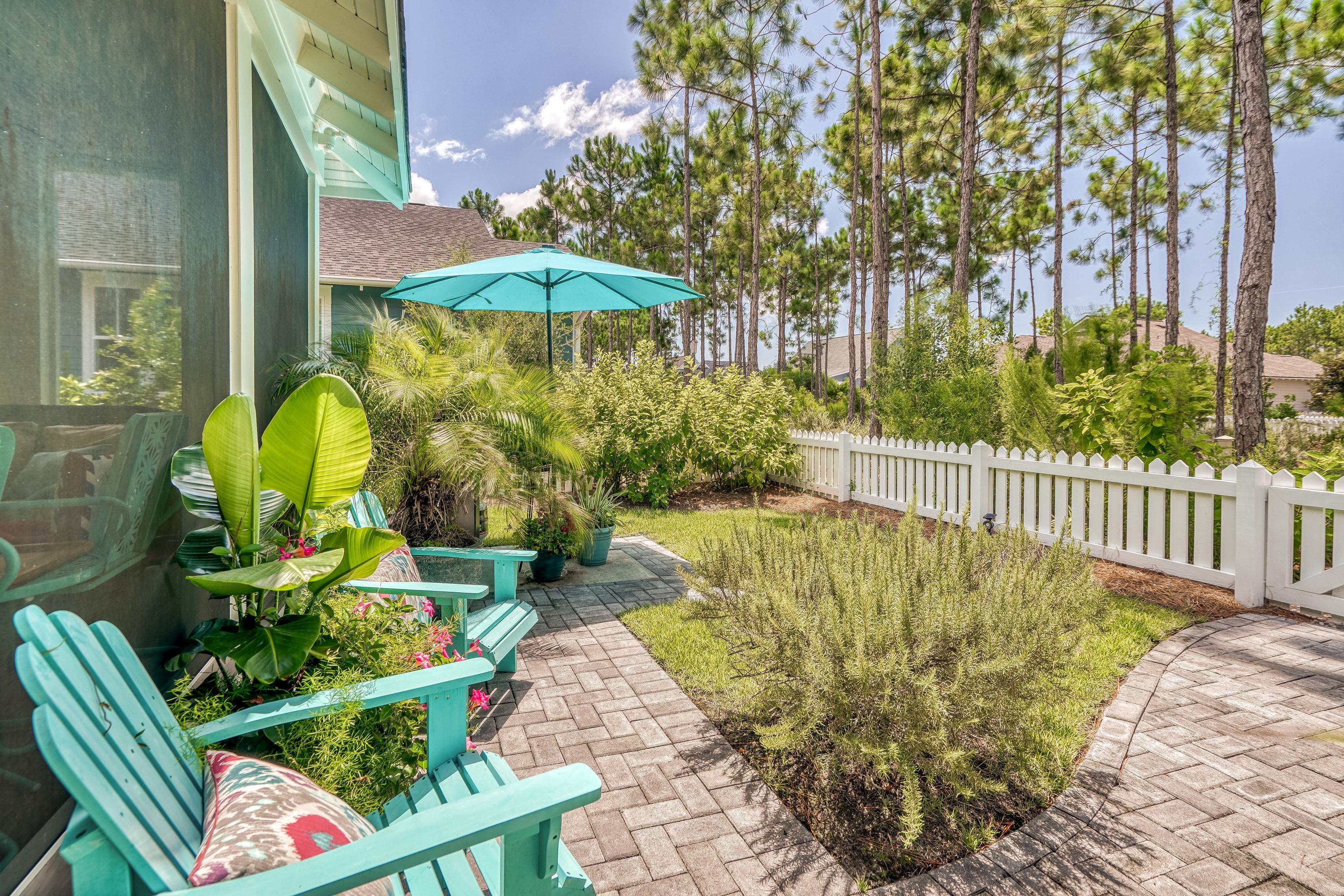 137 Jack Knife Drive Inlet Beach, FL 32461 - Photo 4 of 45 a view of garden with patio
