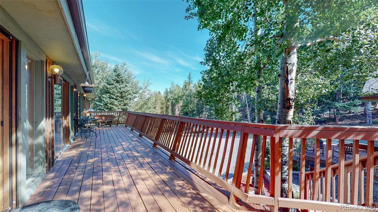 2720 South Spring Gulch Road Idaho Springs, CO 80452 - Photo 25 of 38 a view of a wooden fence