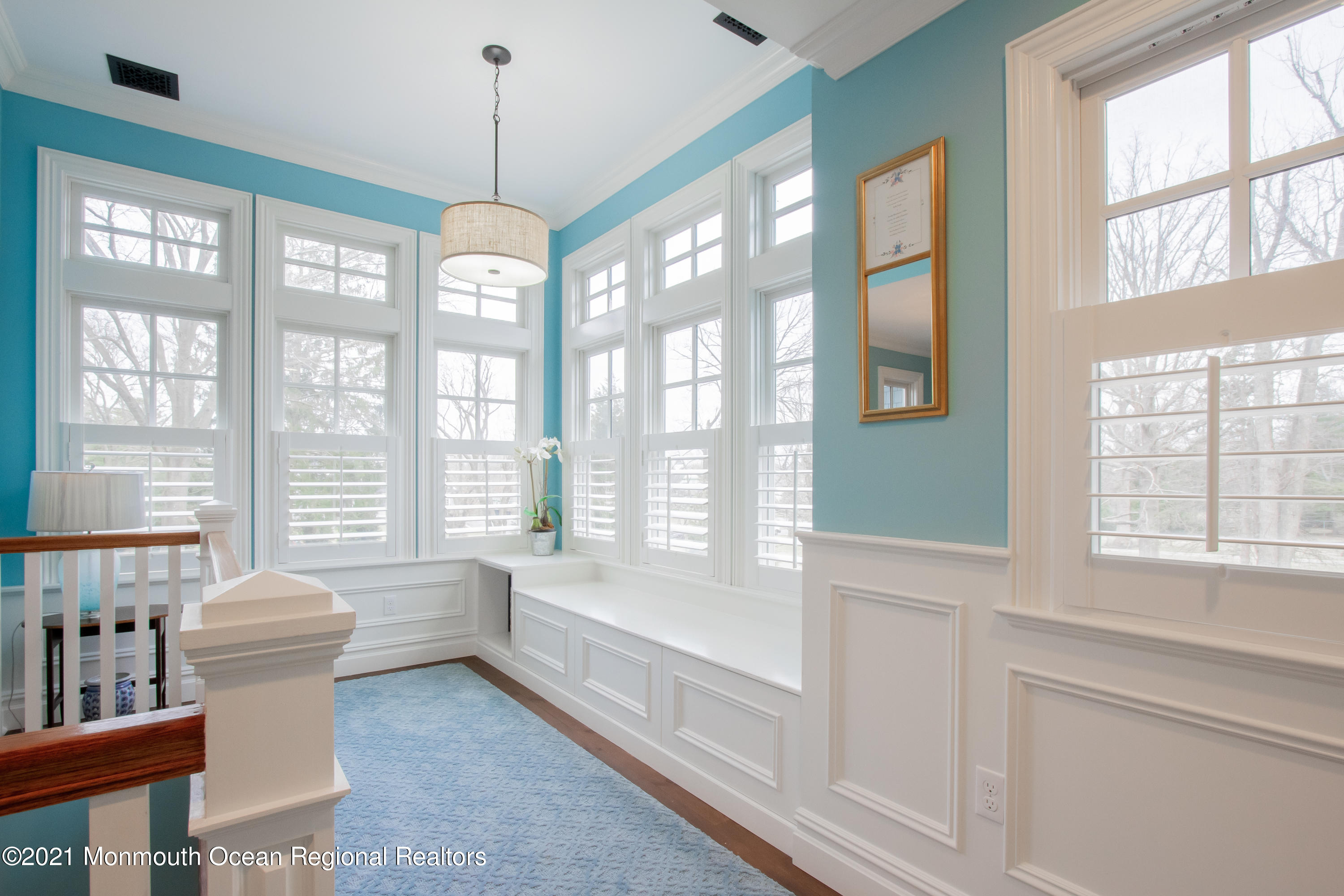 451 Little Silver Point Road Little Silver, NJ 07739 - Photo 42 of 63 a spacious bathroom with a bathtub and a large window