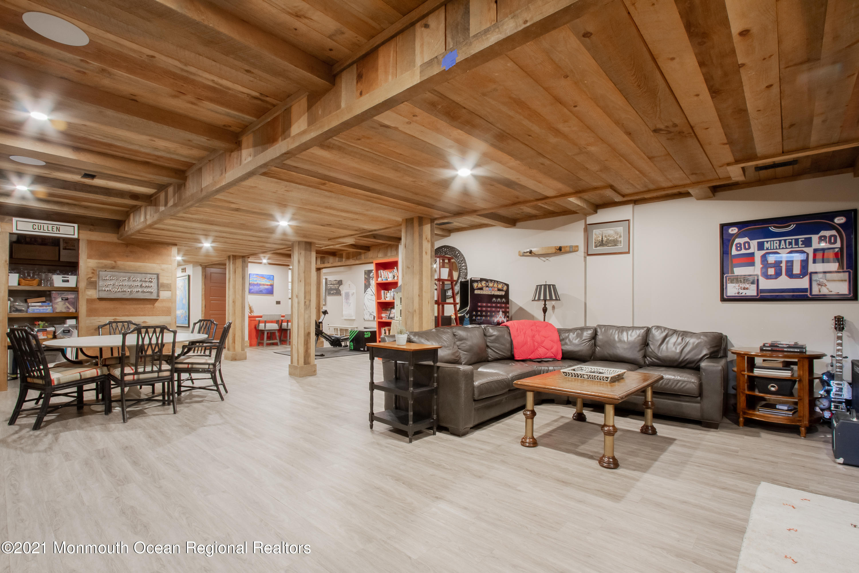 451 Little Silver Point Road Little Silver, NJ 07739 - Photo 44 of 63 a living room with lots of furniture and a flat screen tv