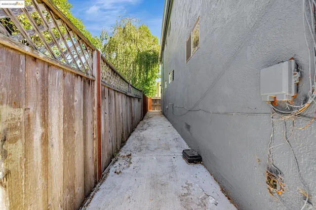 a view of room with stairs