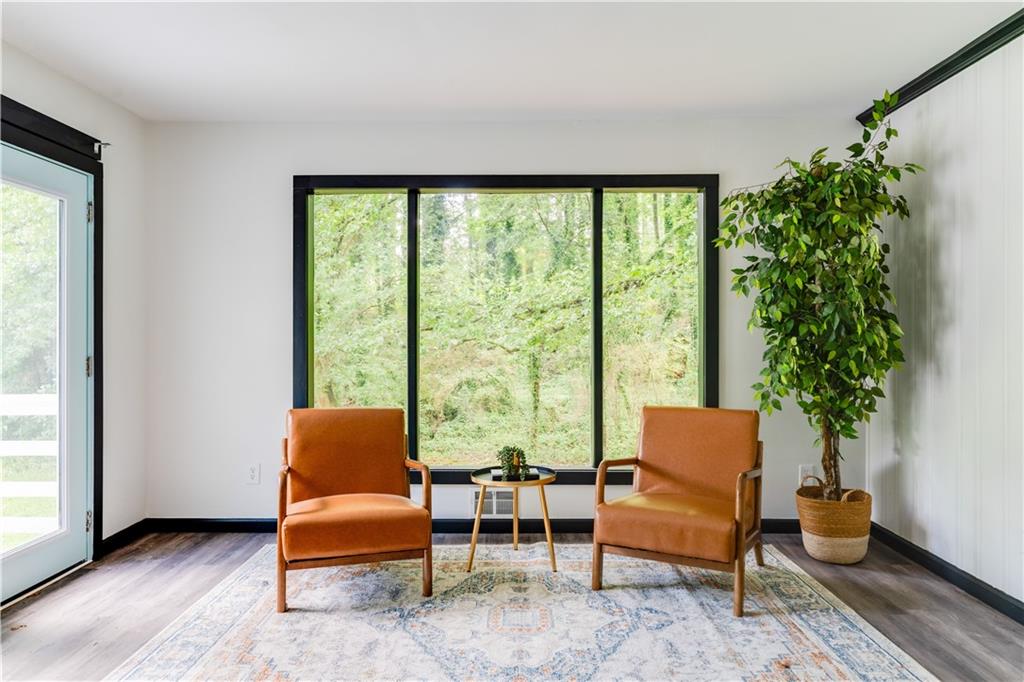 2343 Dawn Drive Decatur, GA 30032 - Photo 5 of 20 a living room with furniture and a potted plant