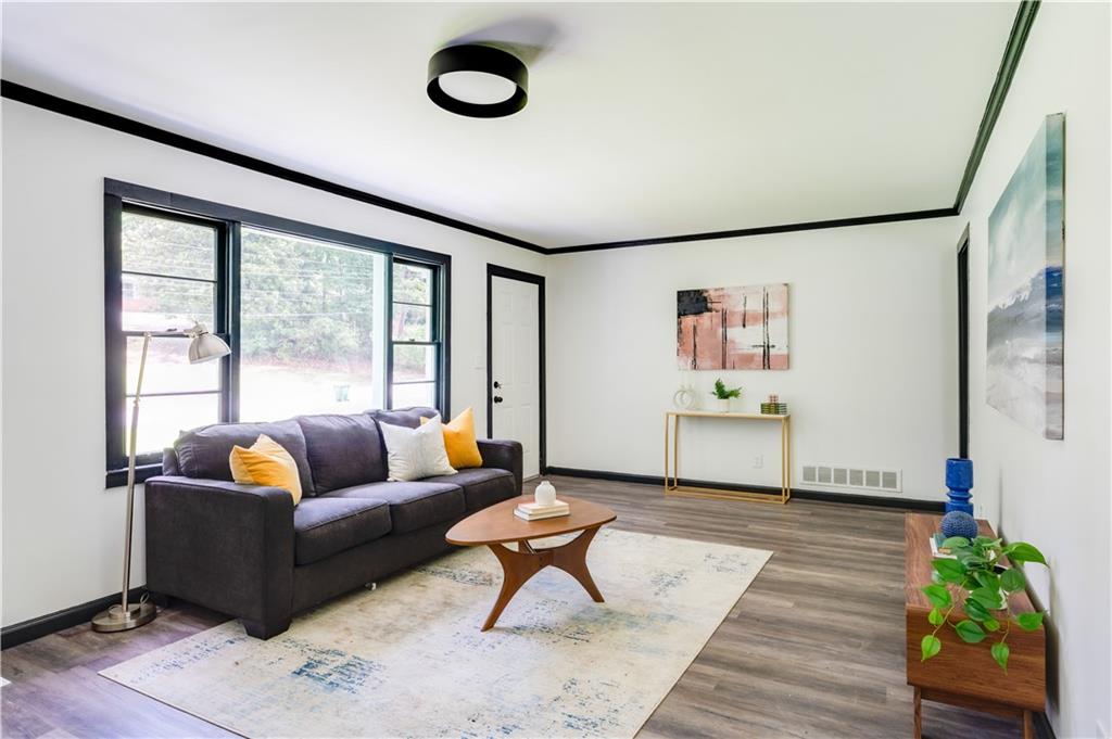 2343 Dawn Drive Decatur, GA 30032 - Photo 7 of 20 a living room with furniture and a large window