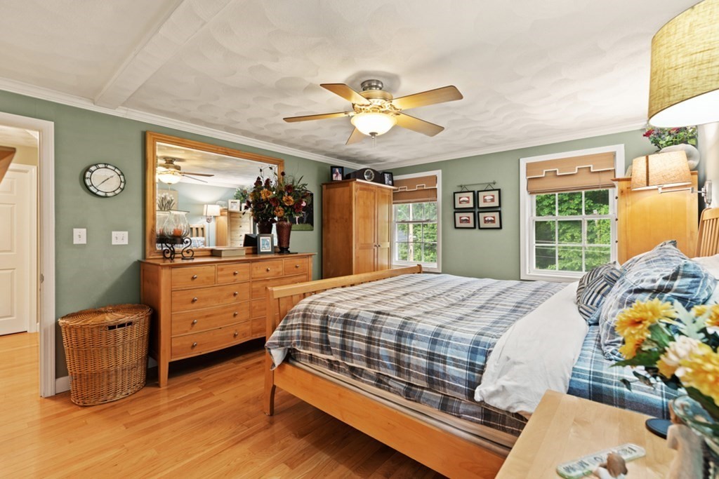 9 Campbell Road Billerica, MA 01821 - Photo 20 of 31 a bedroom with a bed and a large window