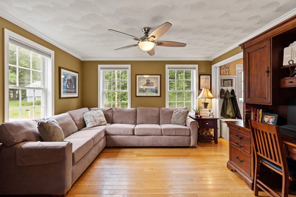 9 Campbell Road Billerica, MA 01821 - Photo 5 of 31 a living room with furniture and a large window