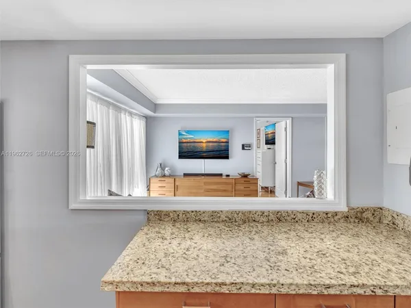 a view of a living room