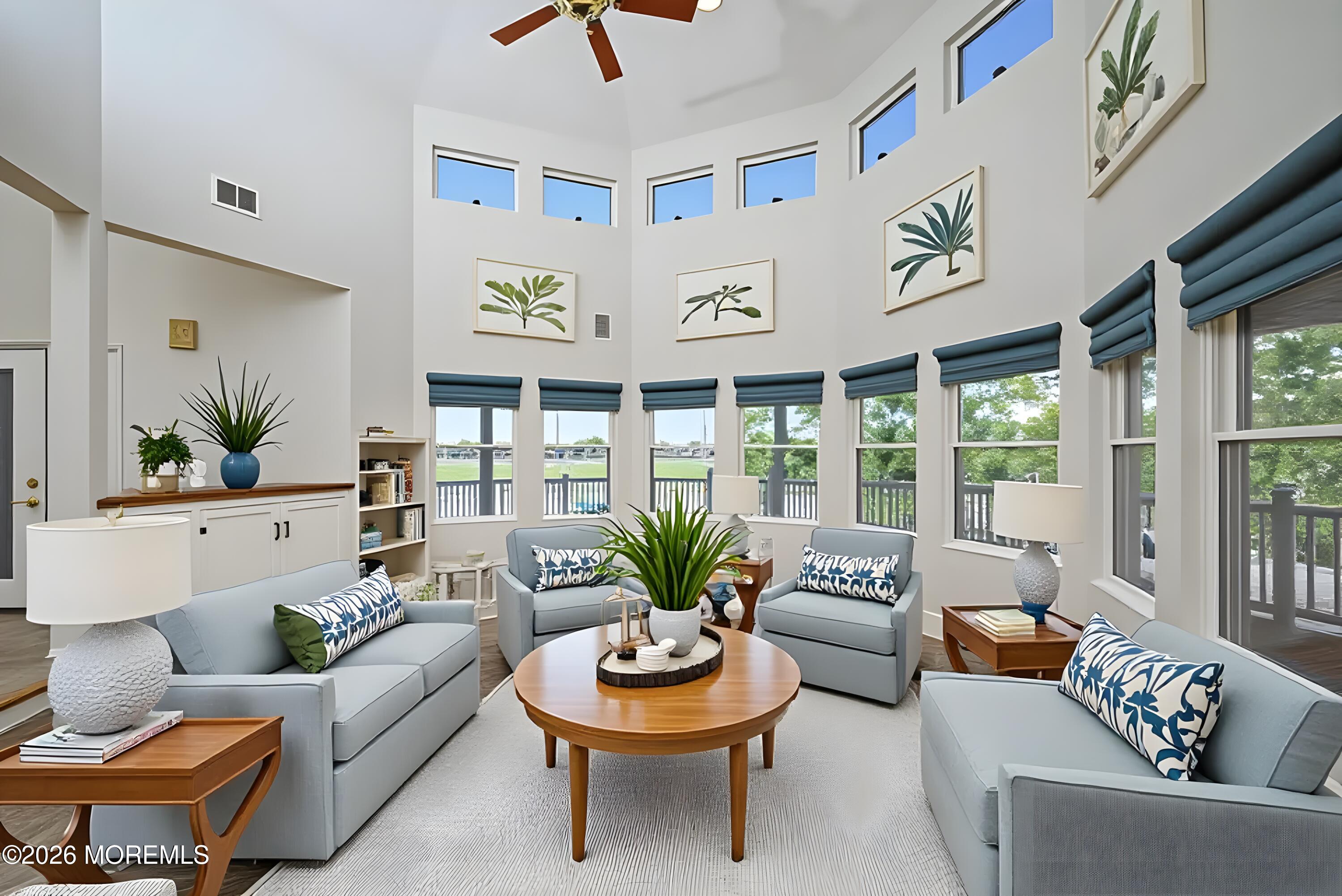 805 Front Street Union Beach, NJ 07735 - Photo 6 of 65 a living room with furniture and a large window