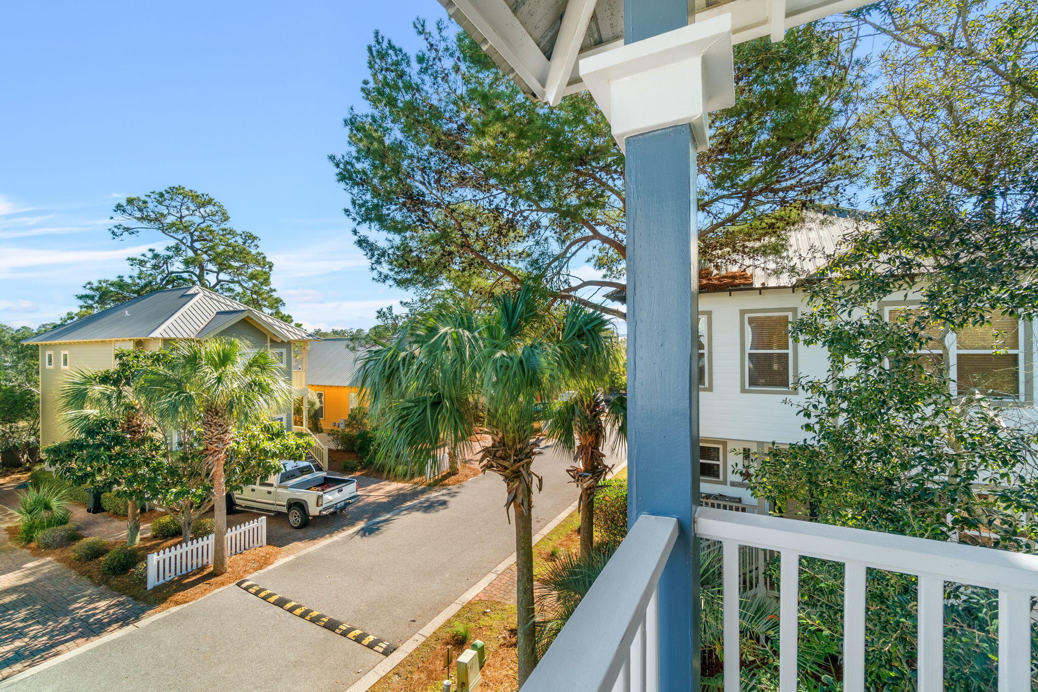 237 Hidden Lake Way Santa Rosa Beach, FL 32459 - Photo 22 of 41 a view of a balcony with plants