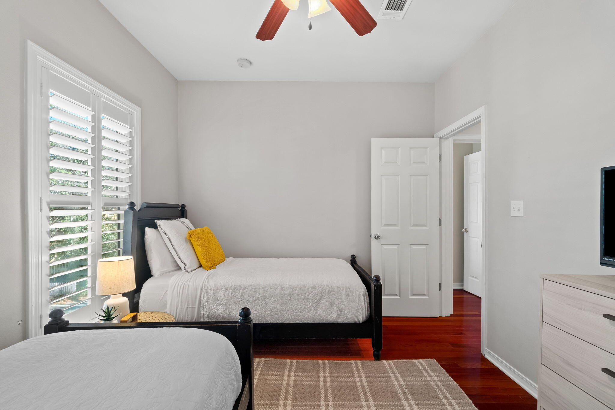237 Hidden Lake Way Santa Rosa Beach, FL 32459 - Photo 25 of 41 a bedroom with a bed and a window
