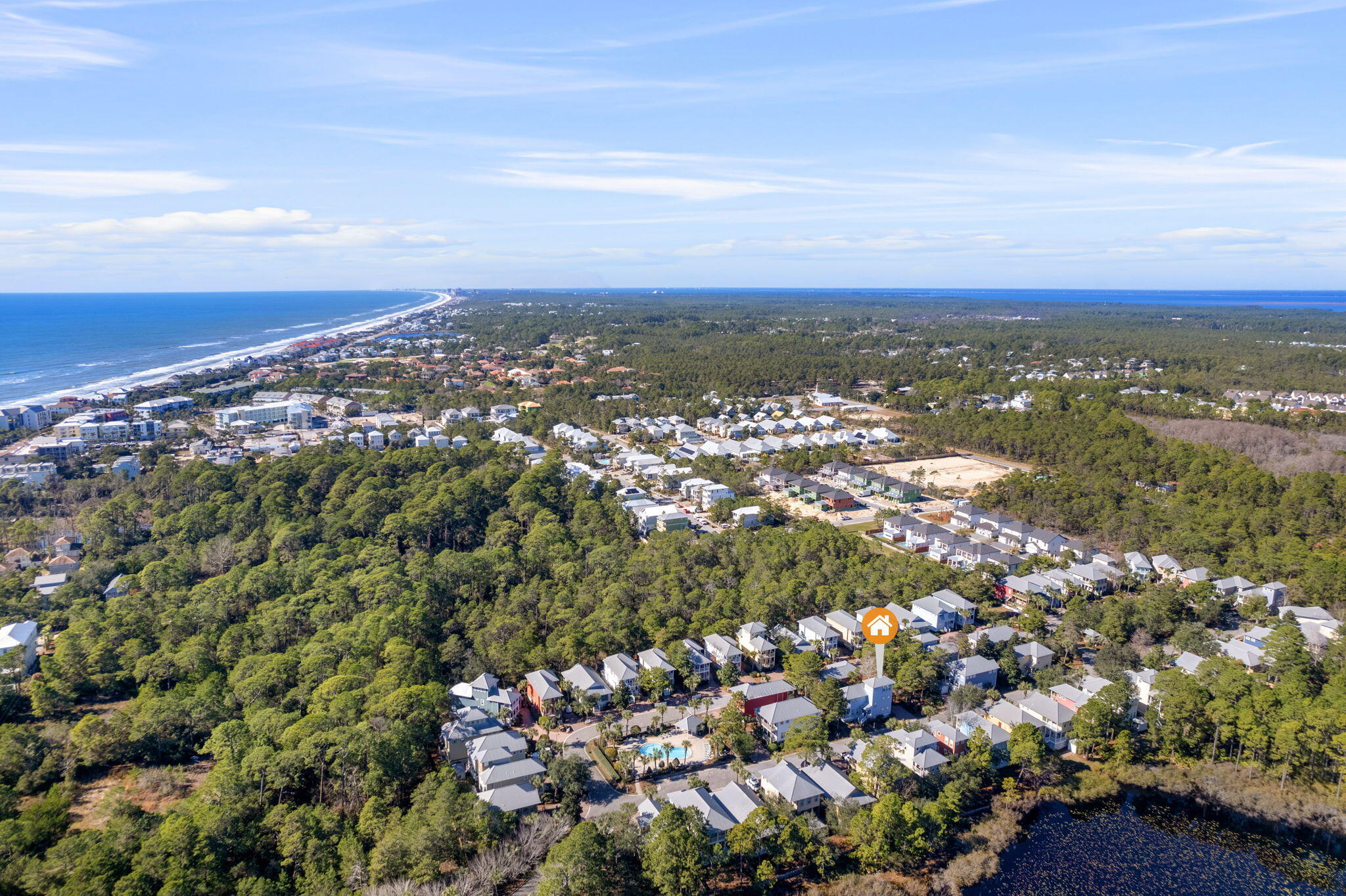 237 Hidden Lake Way Santa Rosa Beach, FL 32459 - Photo 38 of 41 an aerial view of multiple house