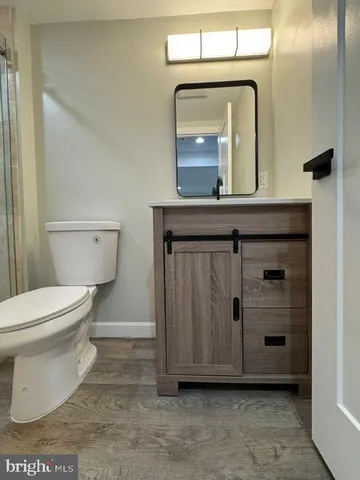 an entryway of an empty room