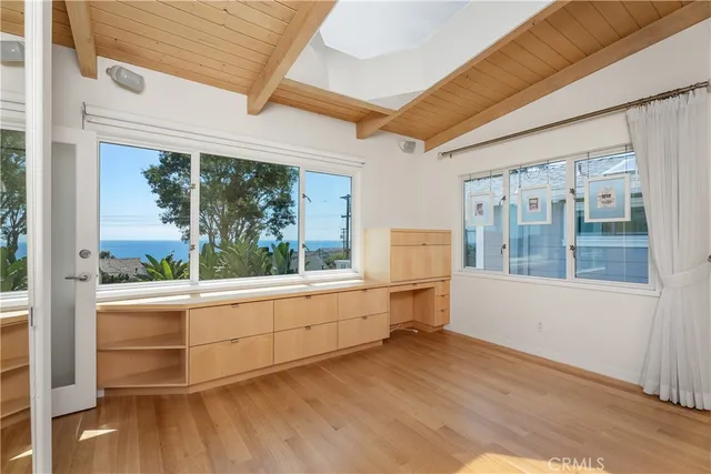 a view of an empty room with window