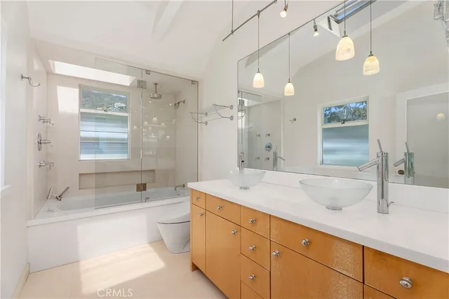 a view of a livingroom with a flat screen tv