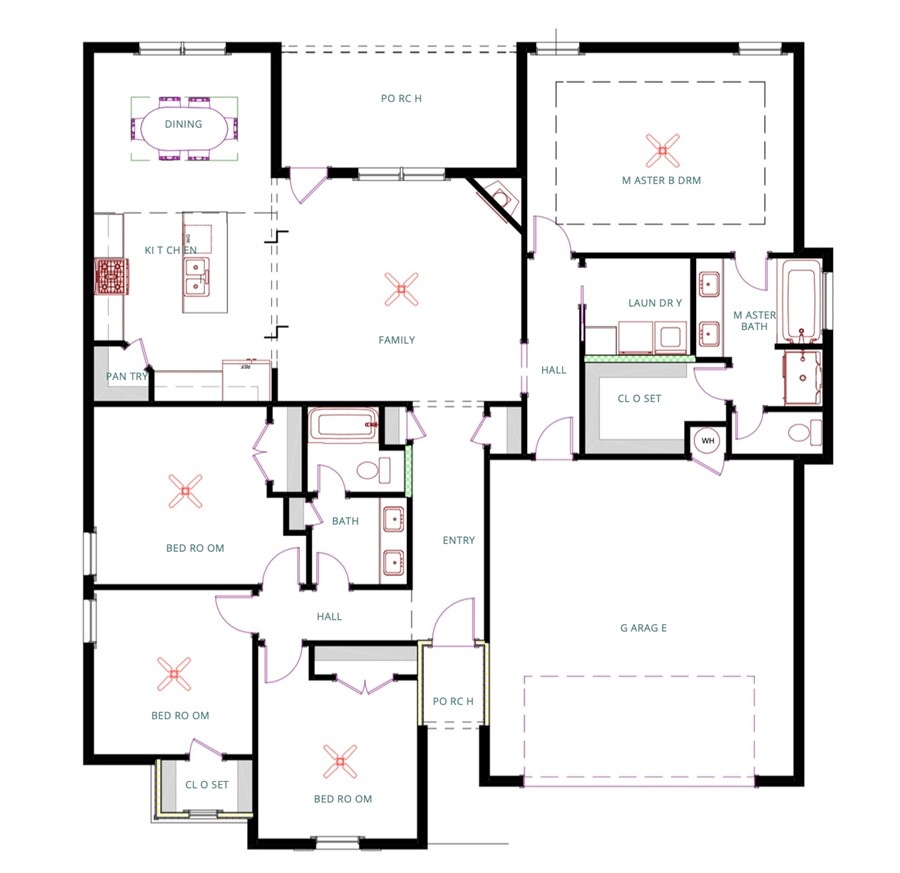 803 Jenison Road Springdale, AR 72762 - Photo 20 of 20 Floor plan