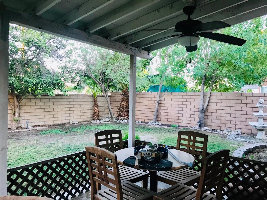 45868 Cimarron Road Indio, CA 92201 - Photo 3 of 17 a patio view with a seating space