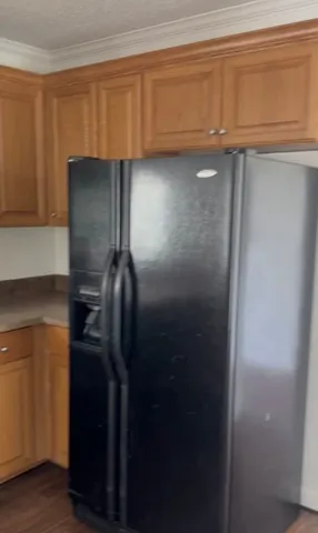 a close view of washer and dryer