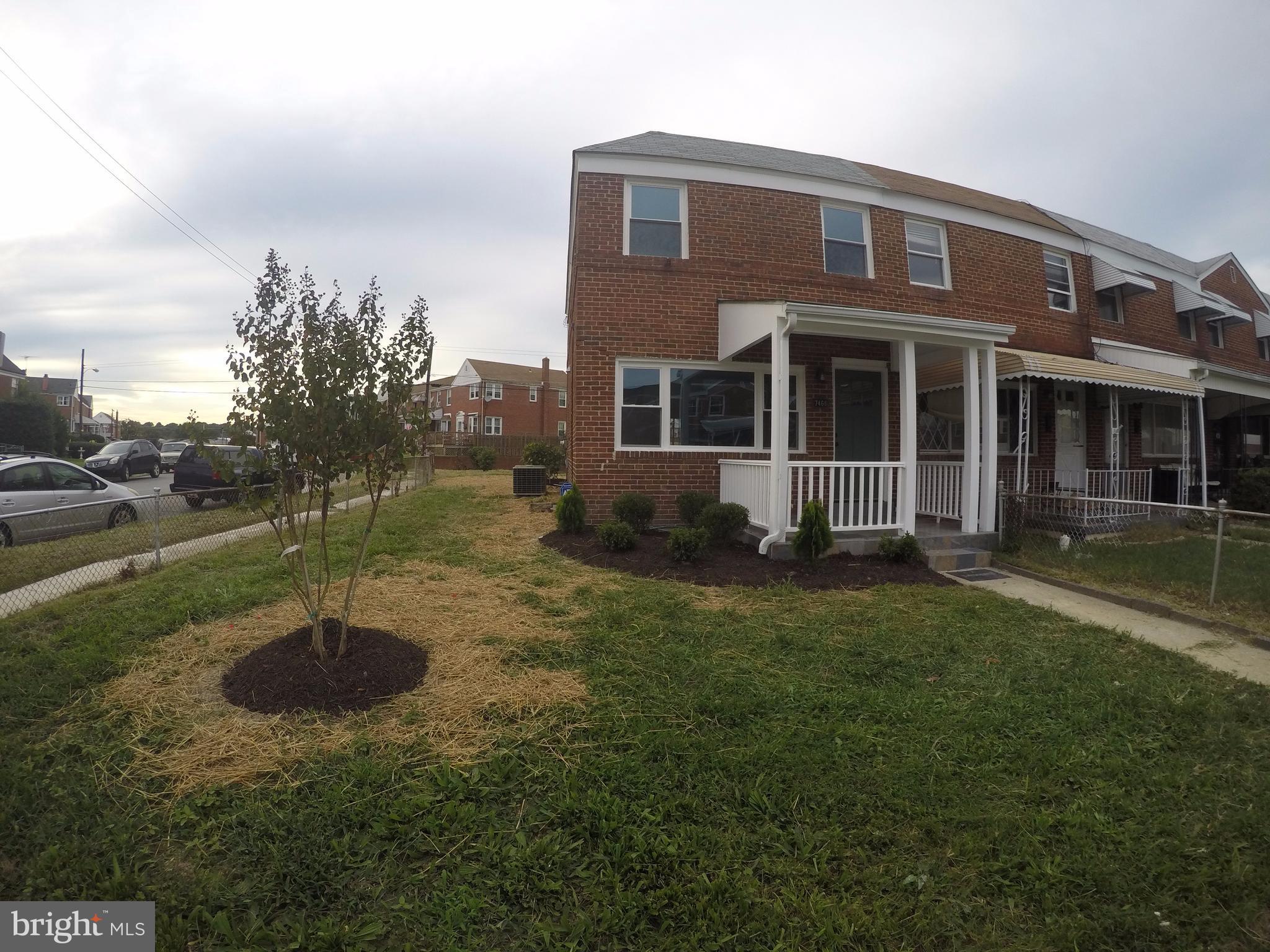 7468 Rabon Avenue Baltimore, MD 21222 - Photo 1 of 16 End of Group Townhome with Expansive Fenced Yard