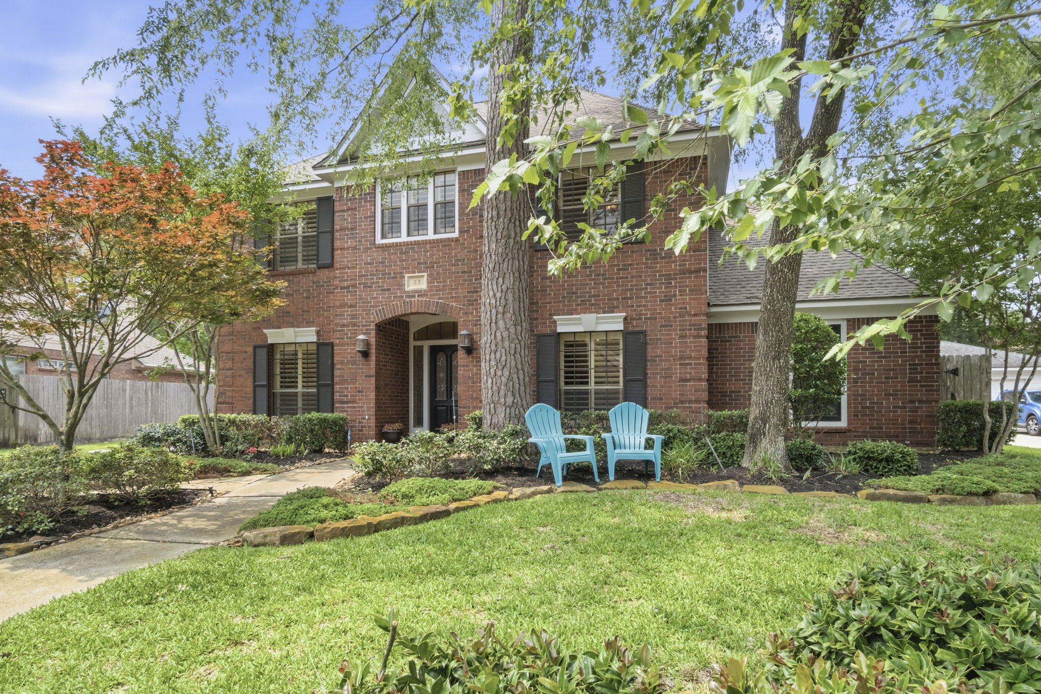 Perfect family retreat with newly updated interior and extensive pavilion covered outdoor living space