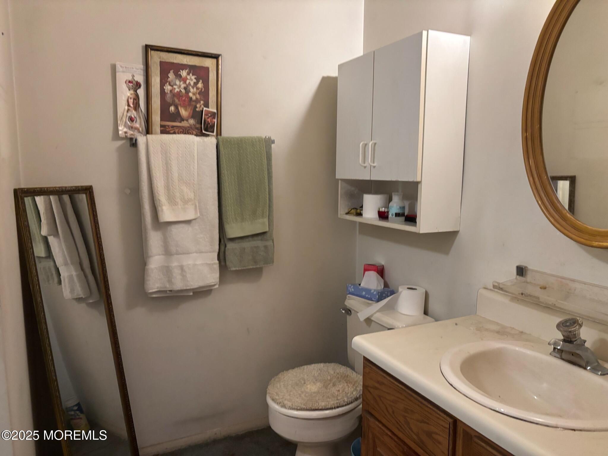 3 Swift Circle, Unit D Whiting, NJ 08759 - Photo 29 of 34 a bathroom with a sink mirror vanity and toilet