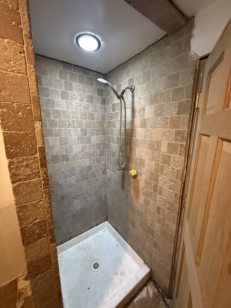 1826 Albert Lane Wilmington, IL 60481 - Photo 16 of 18 a bathroom with a shower and a sink