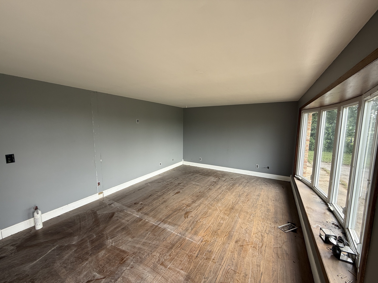1826 Albert Lane Wilmington, IL 60481 - Photo 8 of 18 wooden floor in an empty room with a window