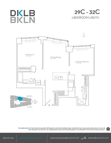 $6,500 | 80 Dekalb Avenue, Unit 30C | Fort Greene