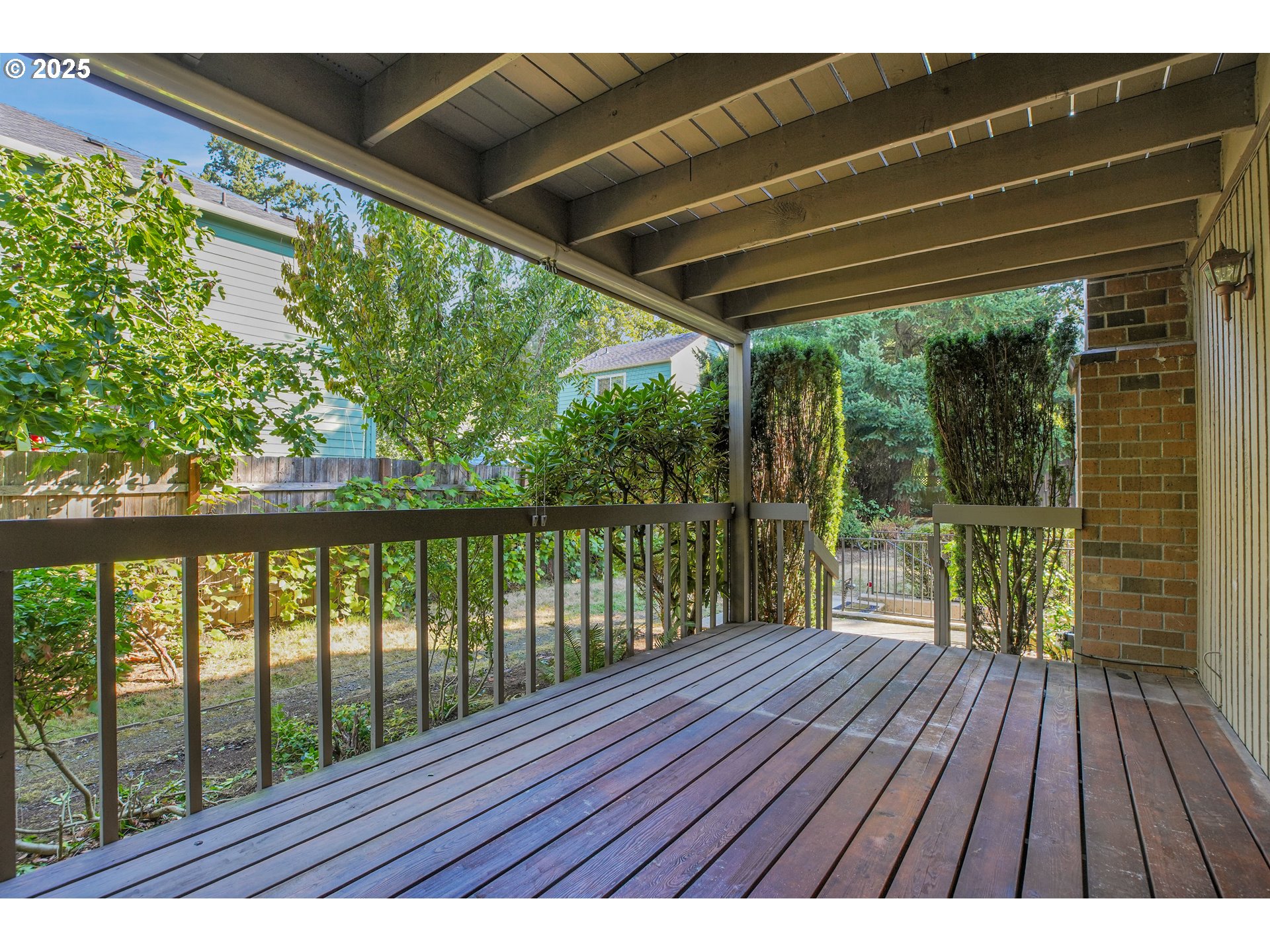 8710 Southeast 57th Avenue Portland, OR 97206 - Photo 13 of 47 a view of balcony with wooden floor